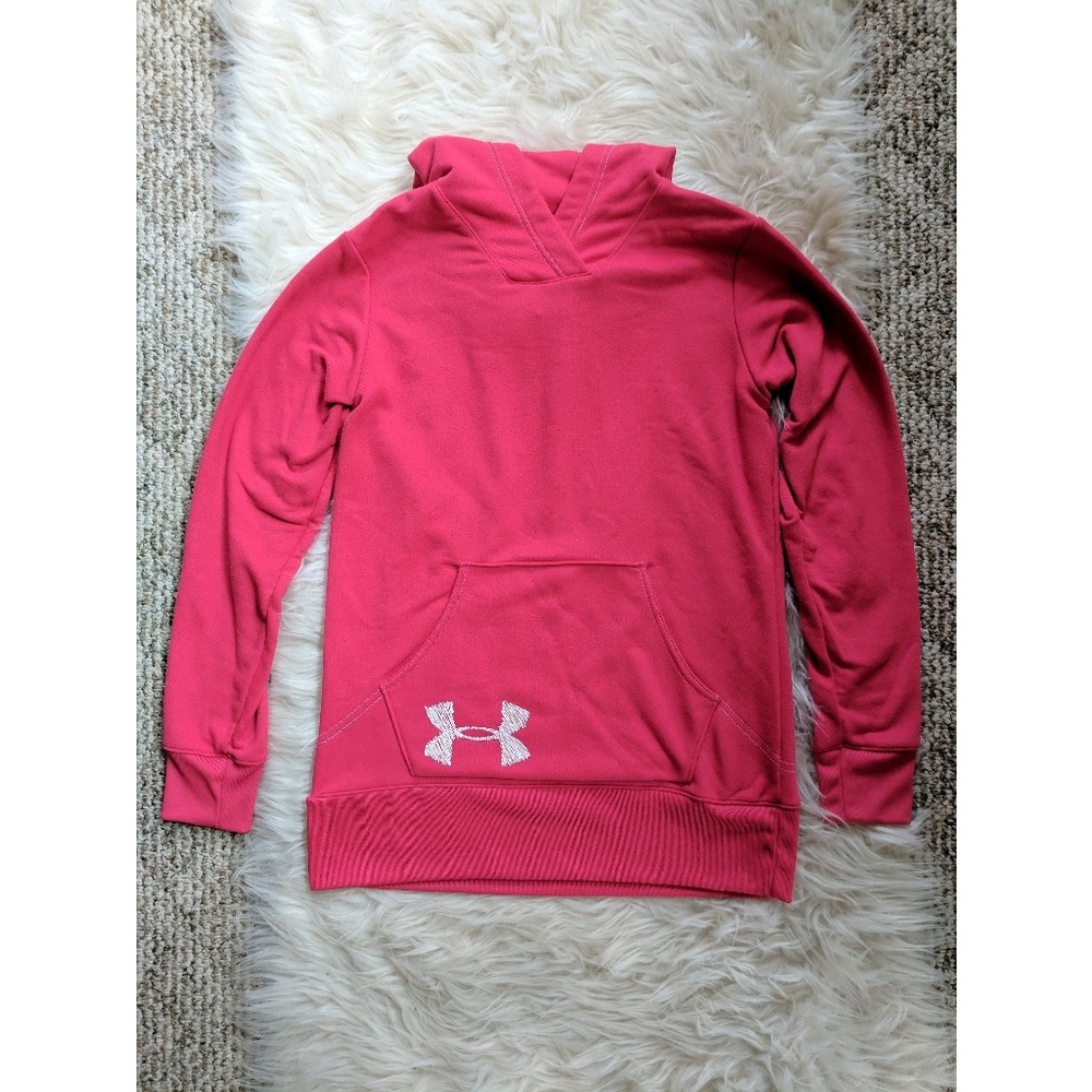 Pink Under Armour Hoodie